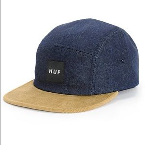 HUF Washed Denim 5 Panel Hat